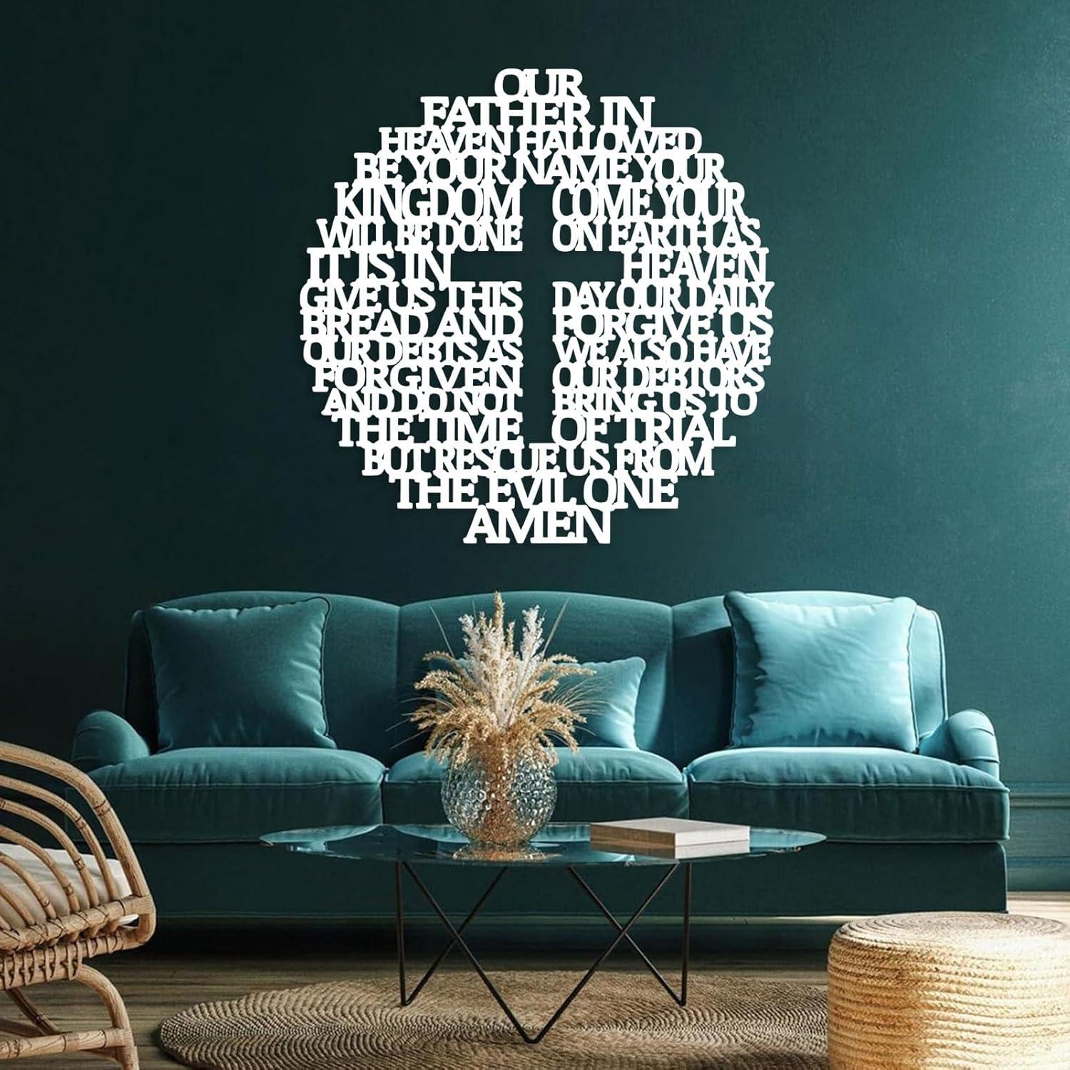 Why We Love This Christian Metal Wall Art for Our Home Decor