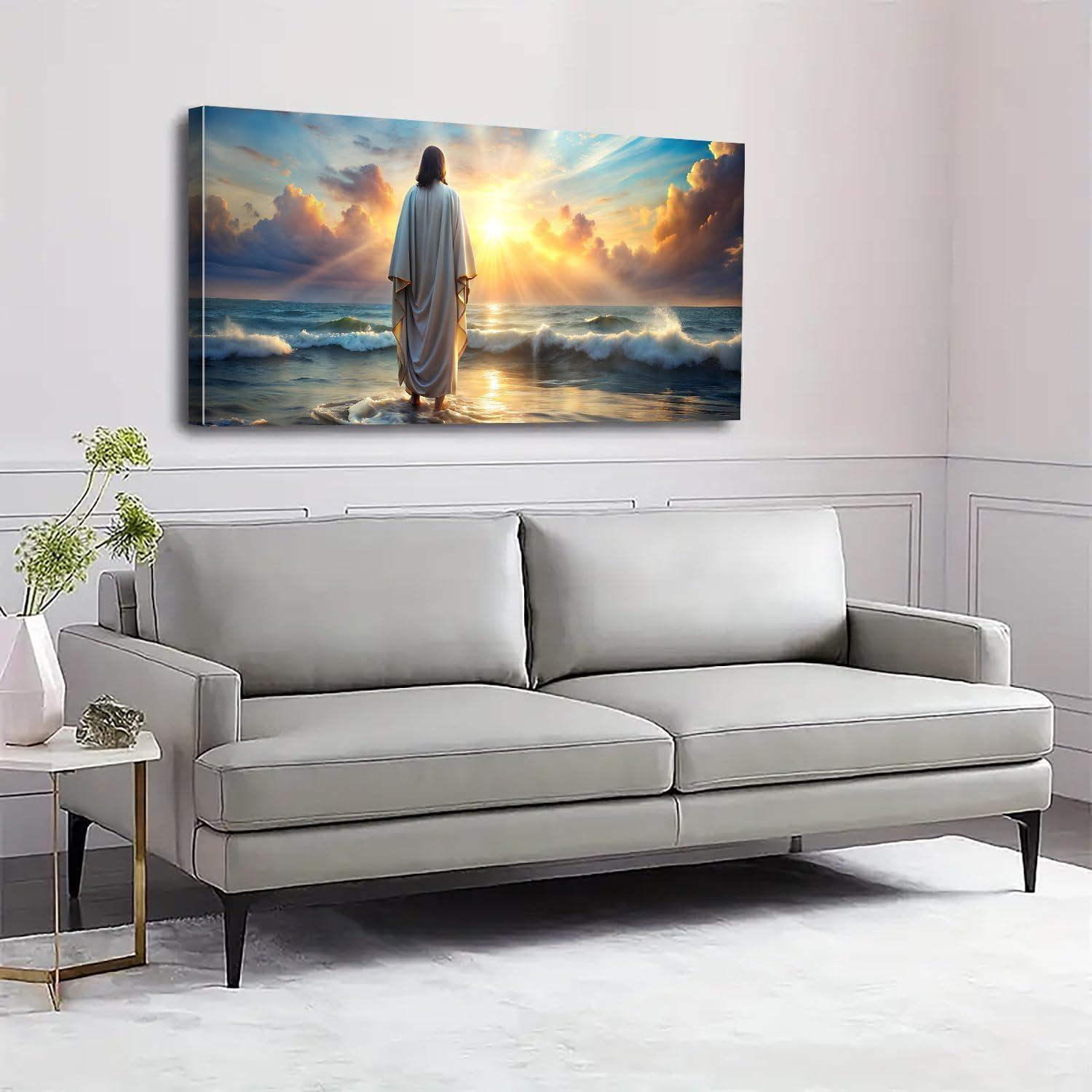 Our Review: Jesus Walking on Water Canvas-Inspiring Wall Art for Home