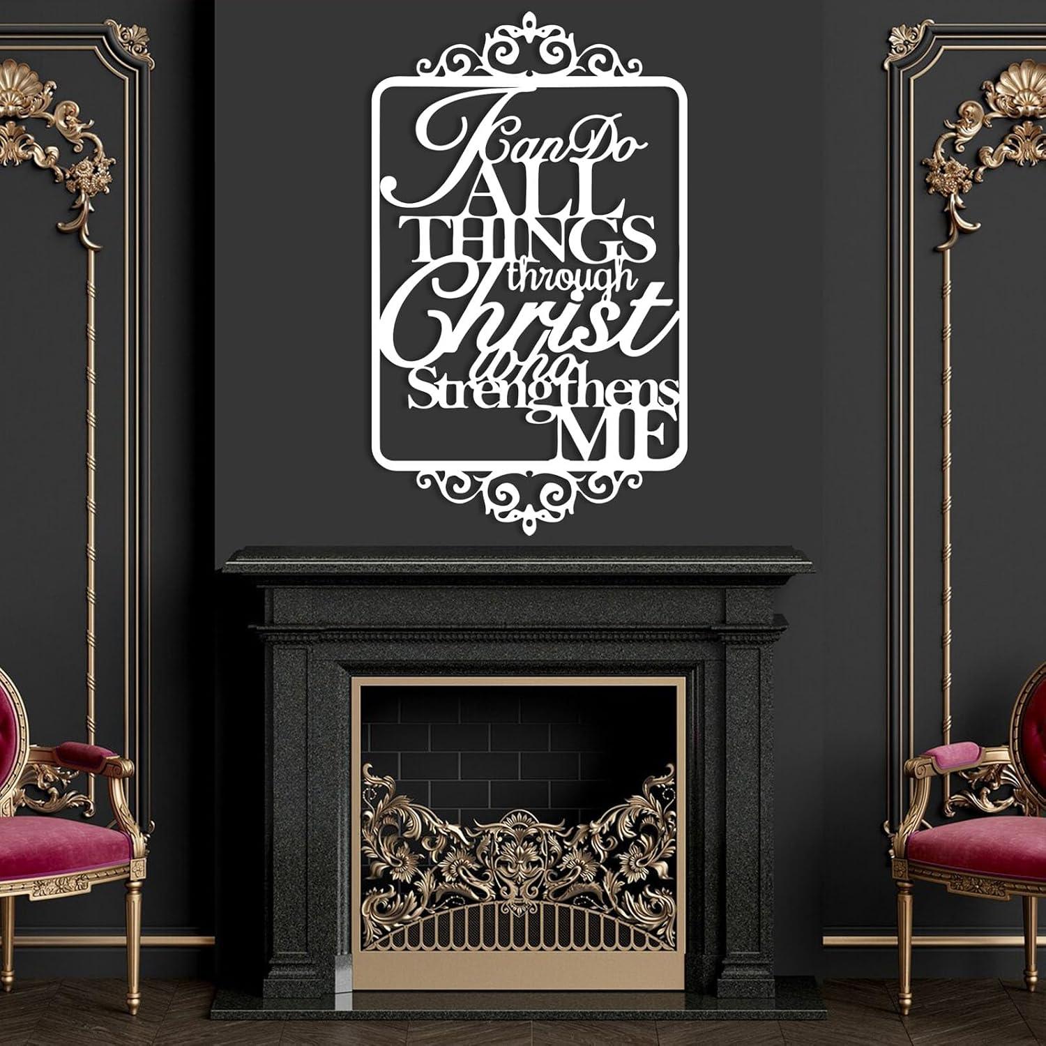 Our Honest Review: “I Can Do All Things Through Christ” Metal Wall Art