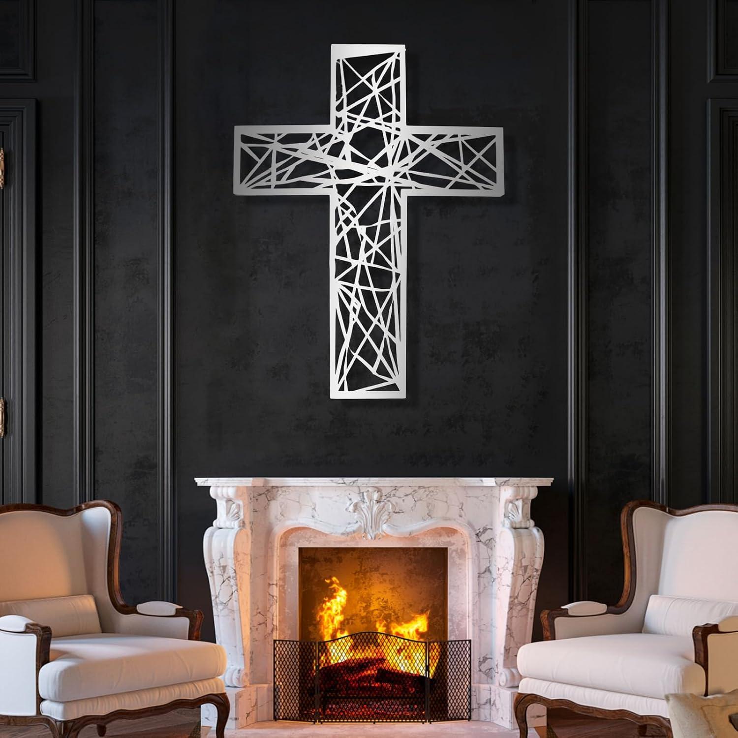 Our Honest Review: DuiDuiQ Handcrafted Metal Jesus Cross Wall Art