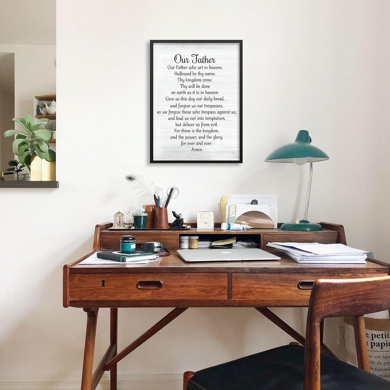 Our Review of the Christian Lords Bible Verse Wall Art Poster