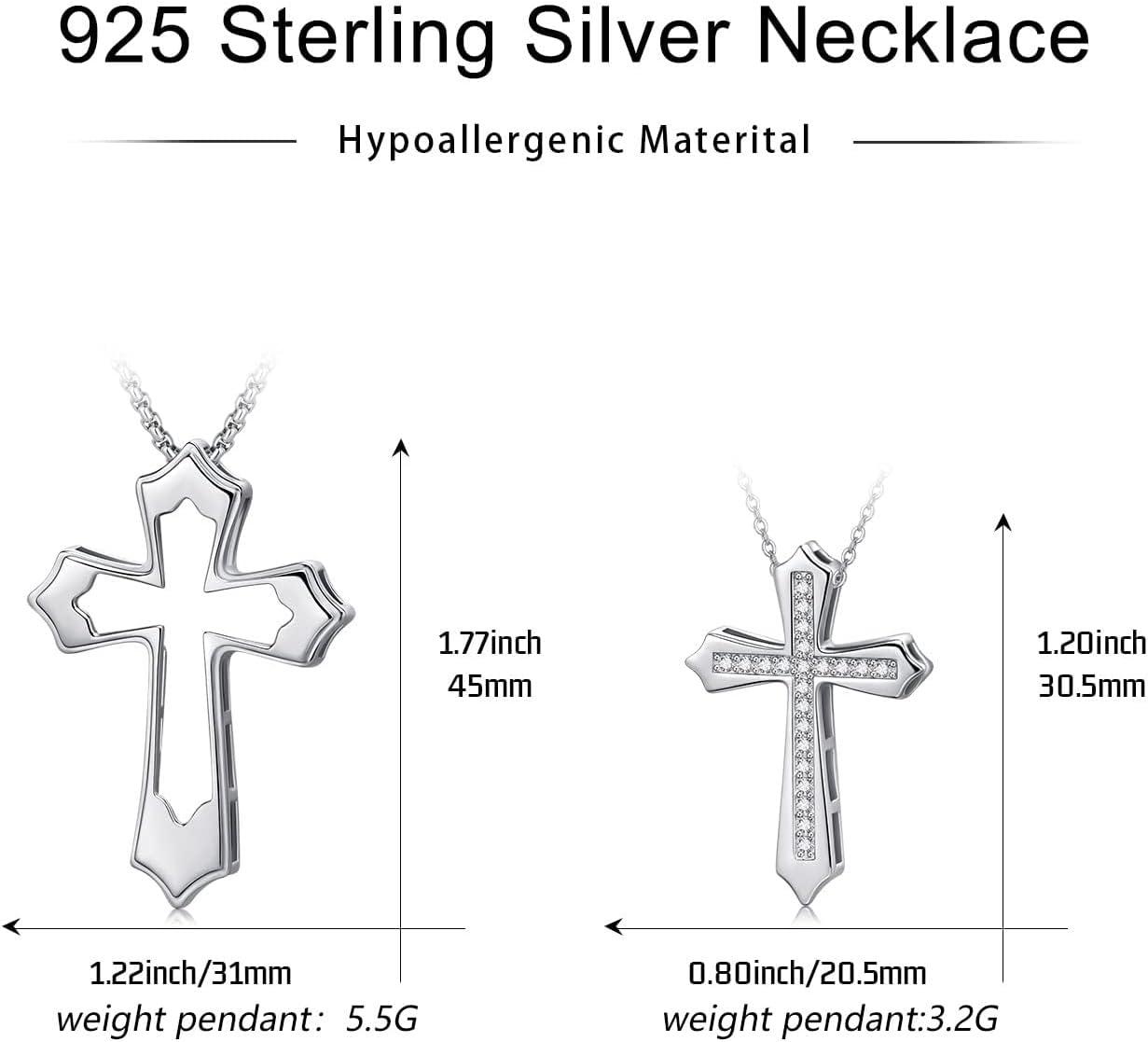 Our Honest Take on the StoryEtain Sterling Silver Couples Cross Necklaces