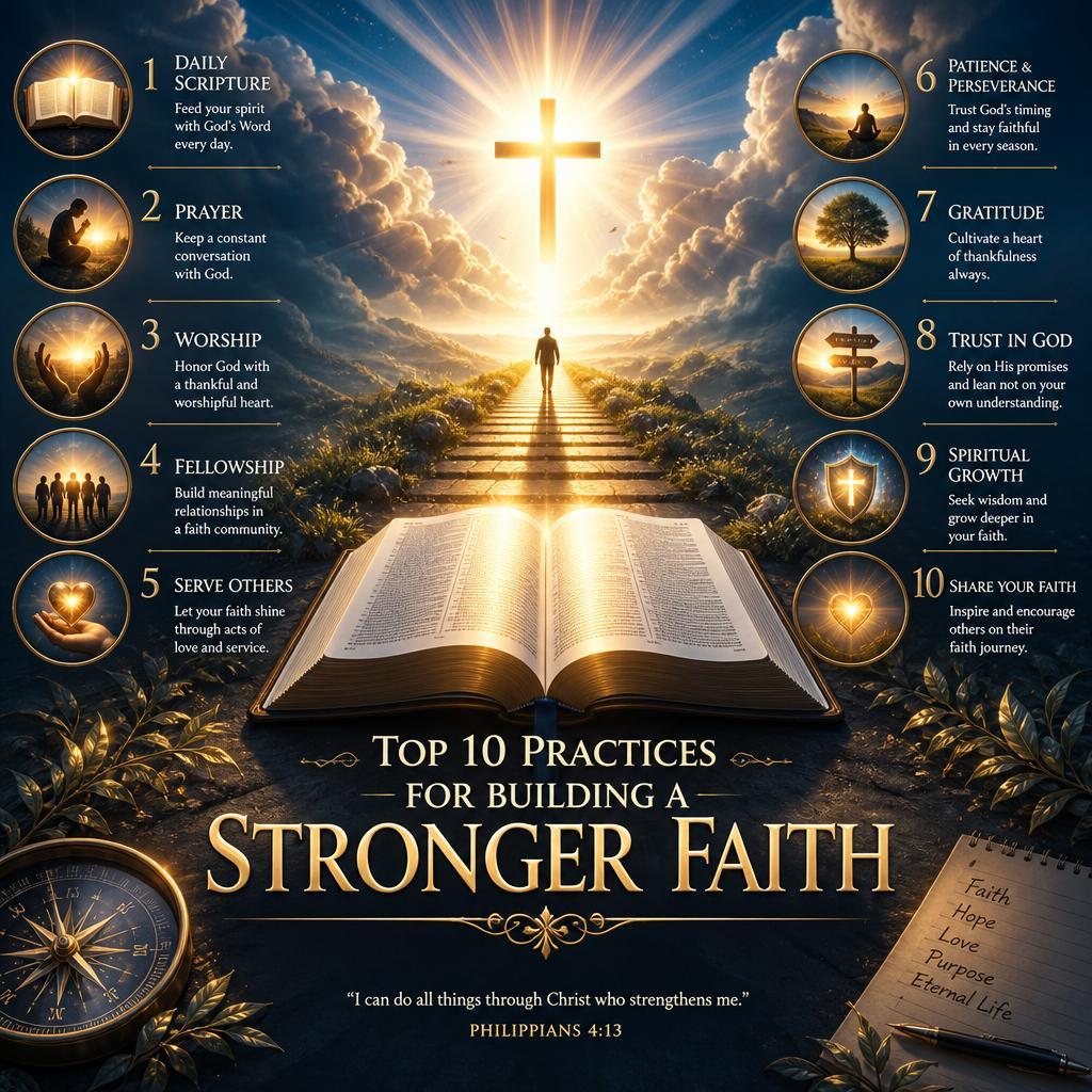 Top 10 Practices for Building a Stronger Faith