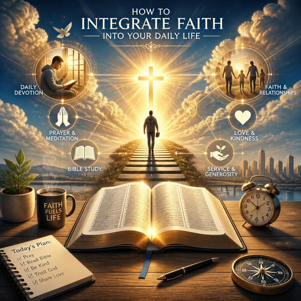 How to Integrate Faith into Your Daily Life