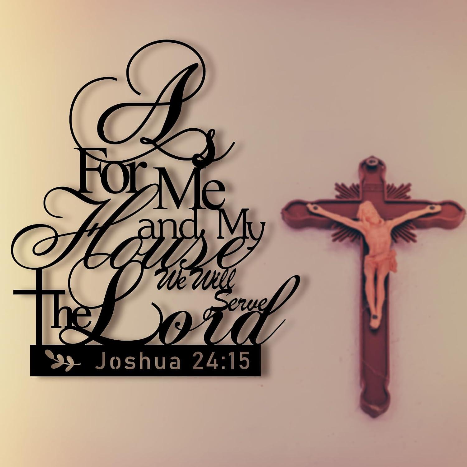 Why We Love the “As for Me and My House” Metal Wall Art